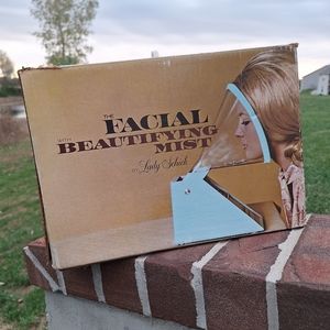 Vtg Schick Facial Mister powder blue with box and booklet